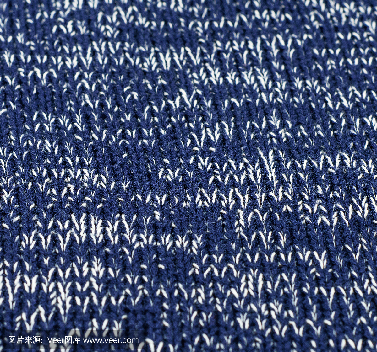 雜色藍(lán)色針織物