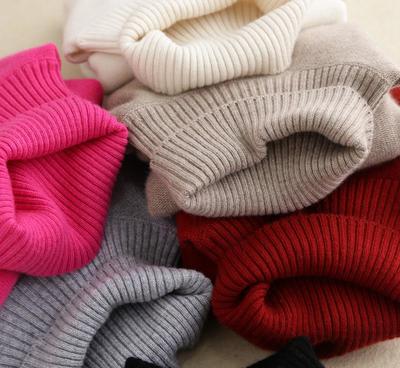 2016新款加厚女士羊絨衫短款高領(lǐng)套頭麻花毛衣純色修身針織打