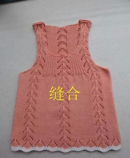 美麗非凡的女童背心裙針織,附超級(jí)詳細(xì)圖解